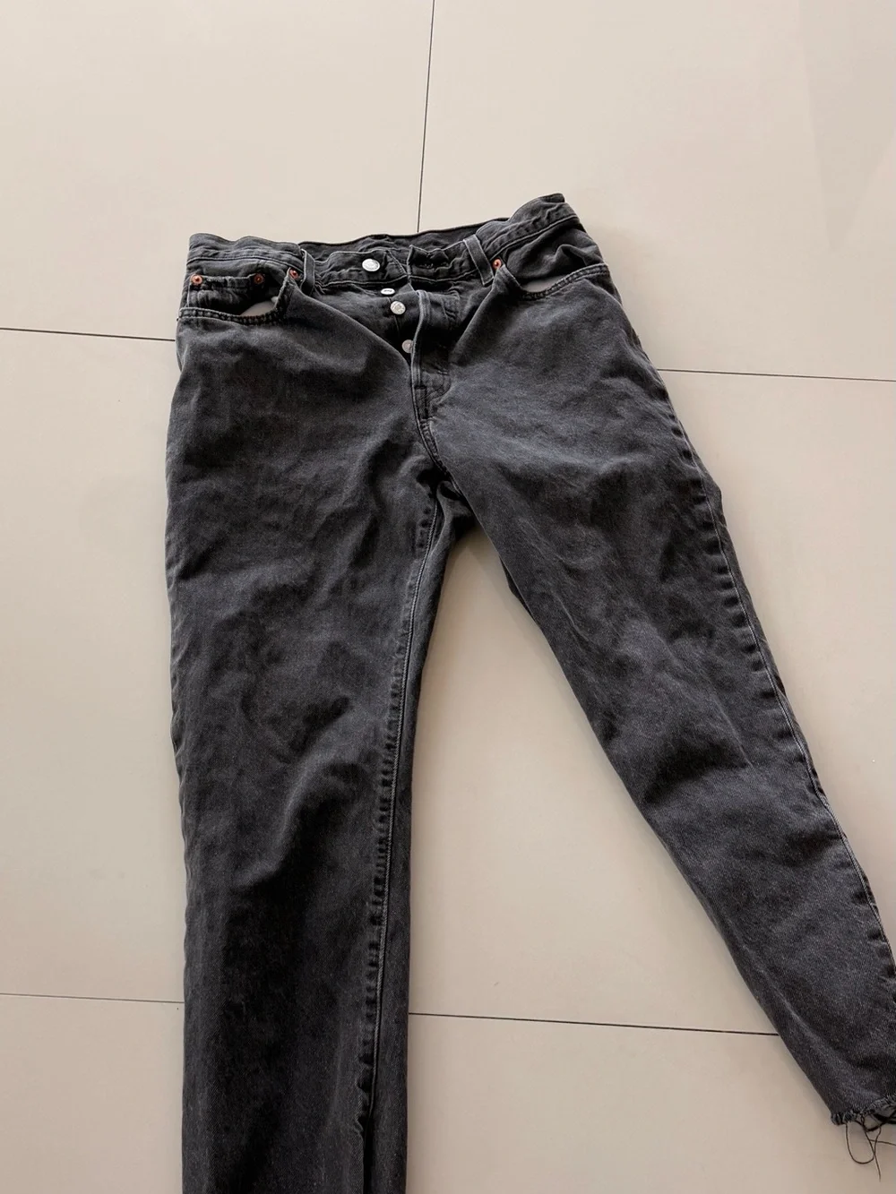 Levi's Relaxed 501 Jeans - Gray